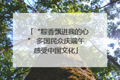 “粽香飘进我的心” 多国民众庆端午感受中国文化