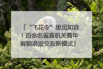 “飞花令”里觅知音！百余名省直机关青年解锁浪漫交友新模式