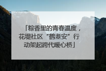 粽香里的青春温度，花堤社区“鹤耋安”行动架起跨代暖心桥
