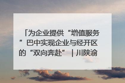 为企业提供“增值服务”巴中实现企业与经开区的“双向奔赴”｜川陕渝网络名人巴中行