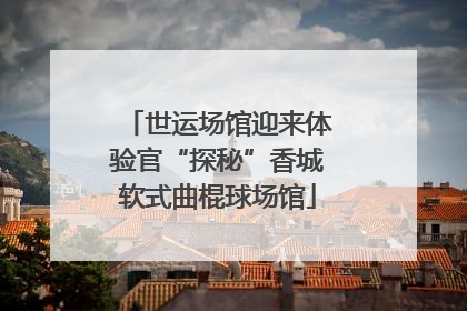 世运场馆迎来体验官“探秘”香城软式曲棍球场馆