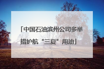 中国石油滨州公司多举措护航“三夏”用油