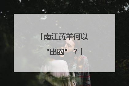 南江黄羊何以“出圈”？