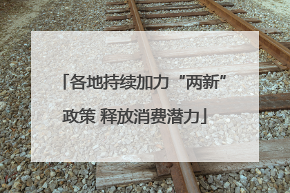 各地持续加力“两新”政策 释放消费潜力