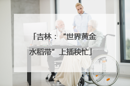 吉林：“世界黄金水稻带”上插秧忙