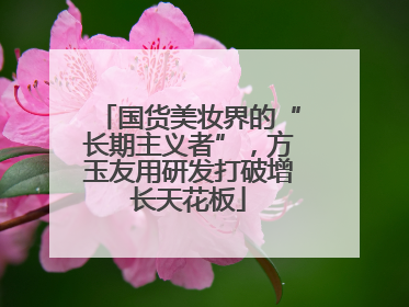 国货美妆界的“长期主义者”，方玉友用研发打破增长天花板
