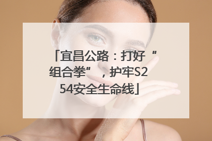 宜昌公路：打好“组合拳”，护牢S254安全生命线