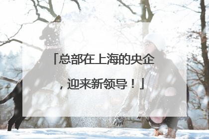 总部在上海的央企，迎来新领导！