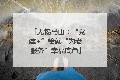 无锡马山：“党建+”绘就“为老服务”幸福底色