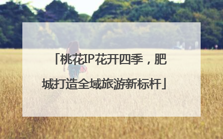 桃花IP花开四季，肥城打造全域旅游新标杆