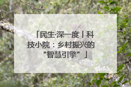 民生·深一度丨科技小院：乡村振兴的“智慧引擎”
