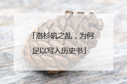 洛杉矶之乱，为何足以写入历史书