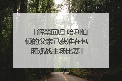 解禁回归 哈利伯顿的父亲已获准在包厢观战主场比赛
