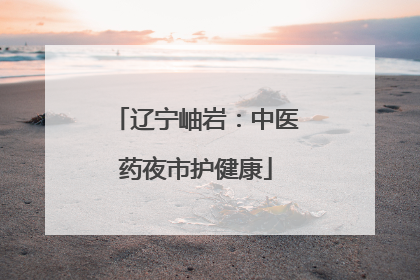 辽宁岫岩：中医药夜市护健康