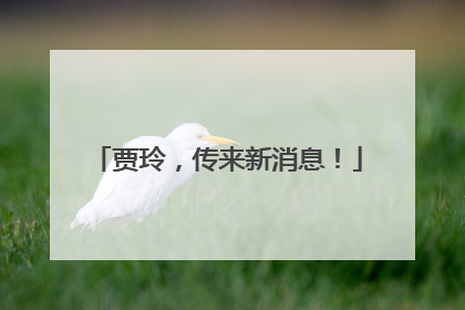 贾玲，传来新消息！