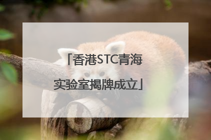 香港STC青海实验室揭牌成立
