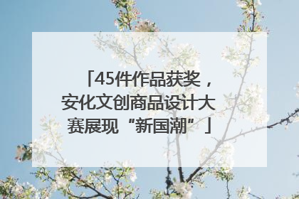 45件作品获奖，安化文创商品设计大赛展现“新国潮”